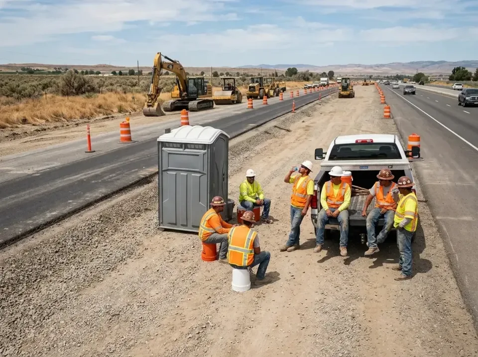 highway-road-construction-crew-007 — frequently asked questions, Porta Potty and Restroom Rentals in La Riviera, CA